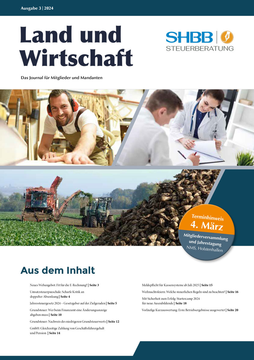 Land und Wirtschaft (Ausgabe 03/2024)
